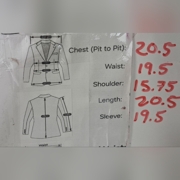 Robert Talbott Petite Women's Tweed Jacket Chambray Trim Blazer Navy Size 12P - Picture 16 of 16